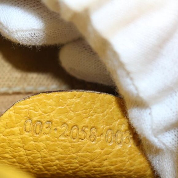 Gucci Yellow Suede Mini Bamboo Backpack 54gz421s main image 12